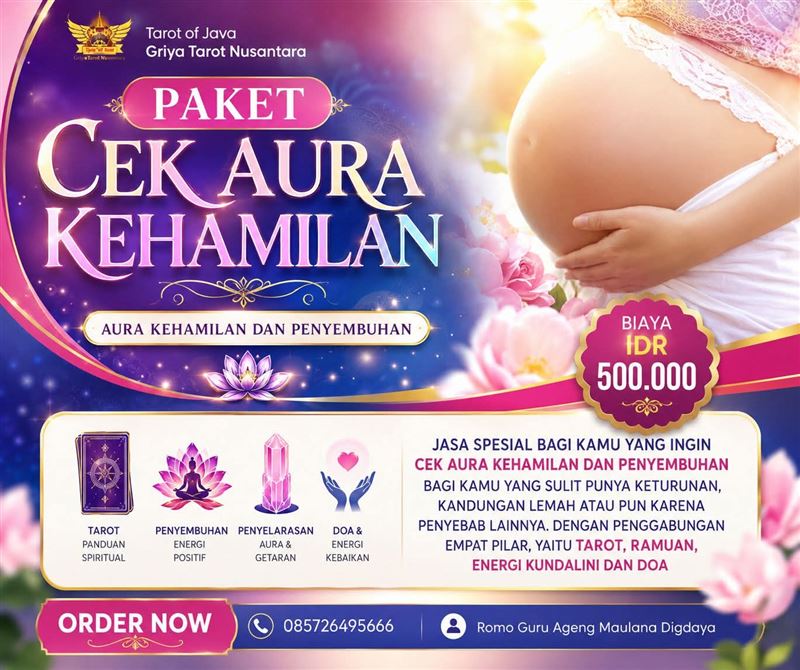 Cek Aura Kehamilan (IDR 500 Ribu)